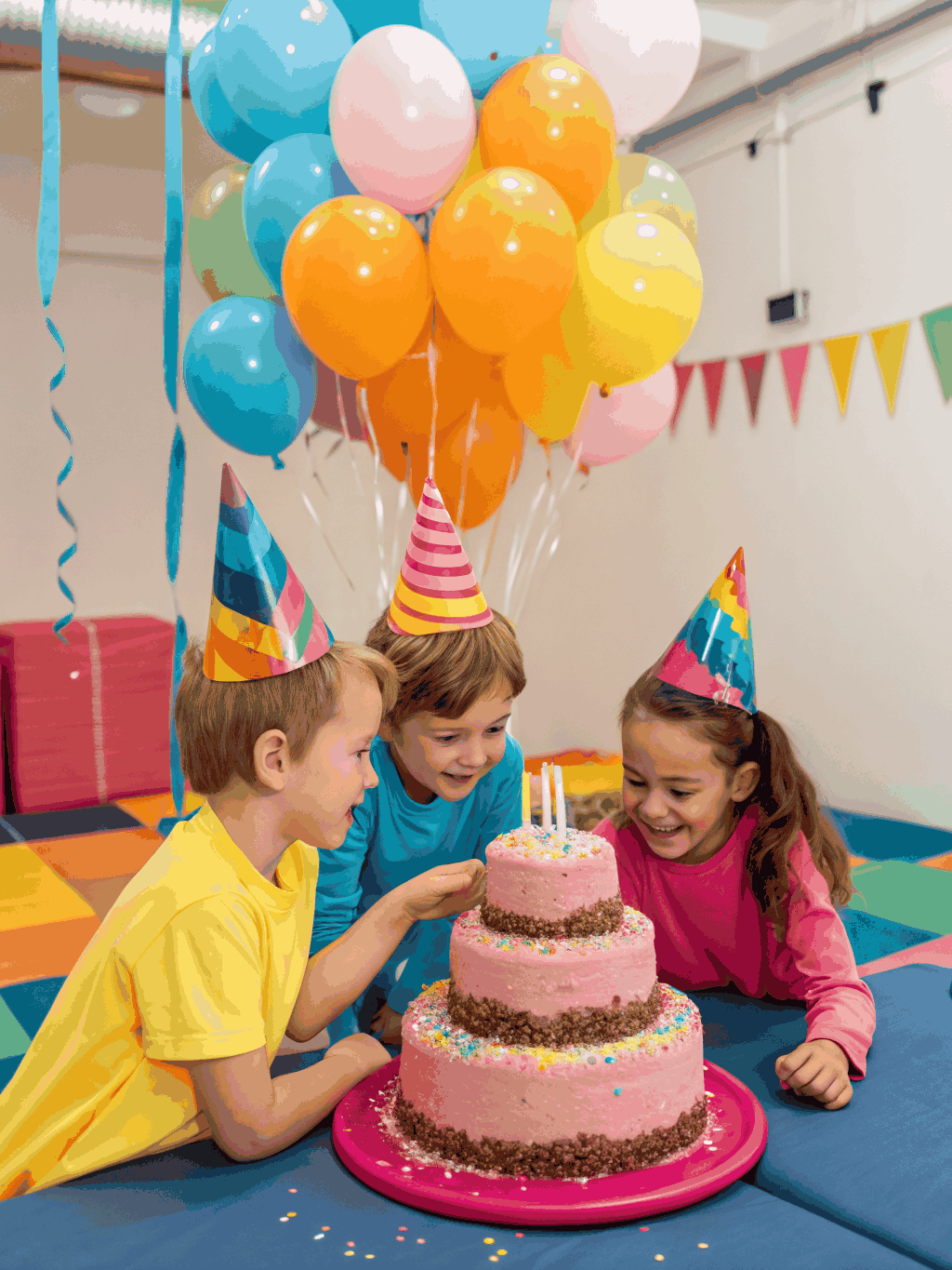 Children celebration highlight video reel preview